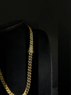 Iced Cuban Chain — 9 mm · Gold — product photo 3