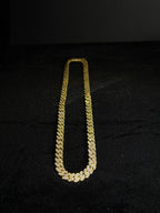 Iced Cuban Chain — 9 mm · Gold — product photo 2
