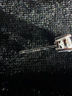 Round Moissanite Studs | 5 mm · Sterling Silver — view 4
