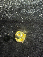 Gold cluster moissanite studs — view 4