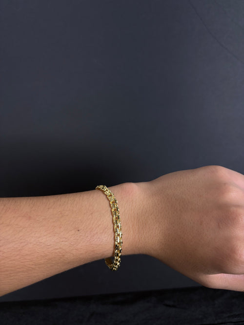 Chino Link Bracelet — 6 mm; 7.5 inches; product photograph 2
