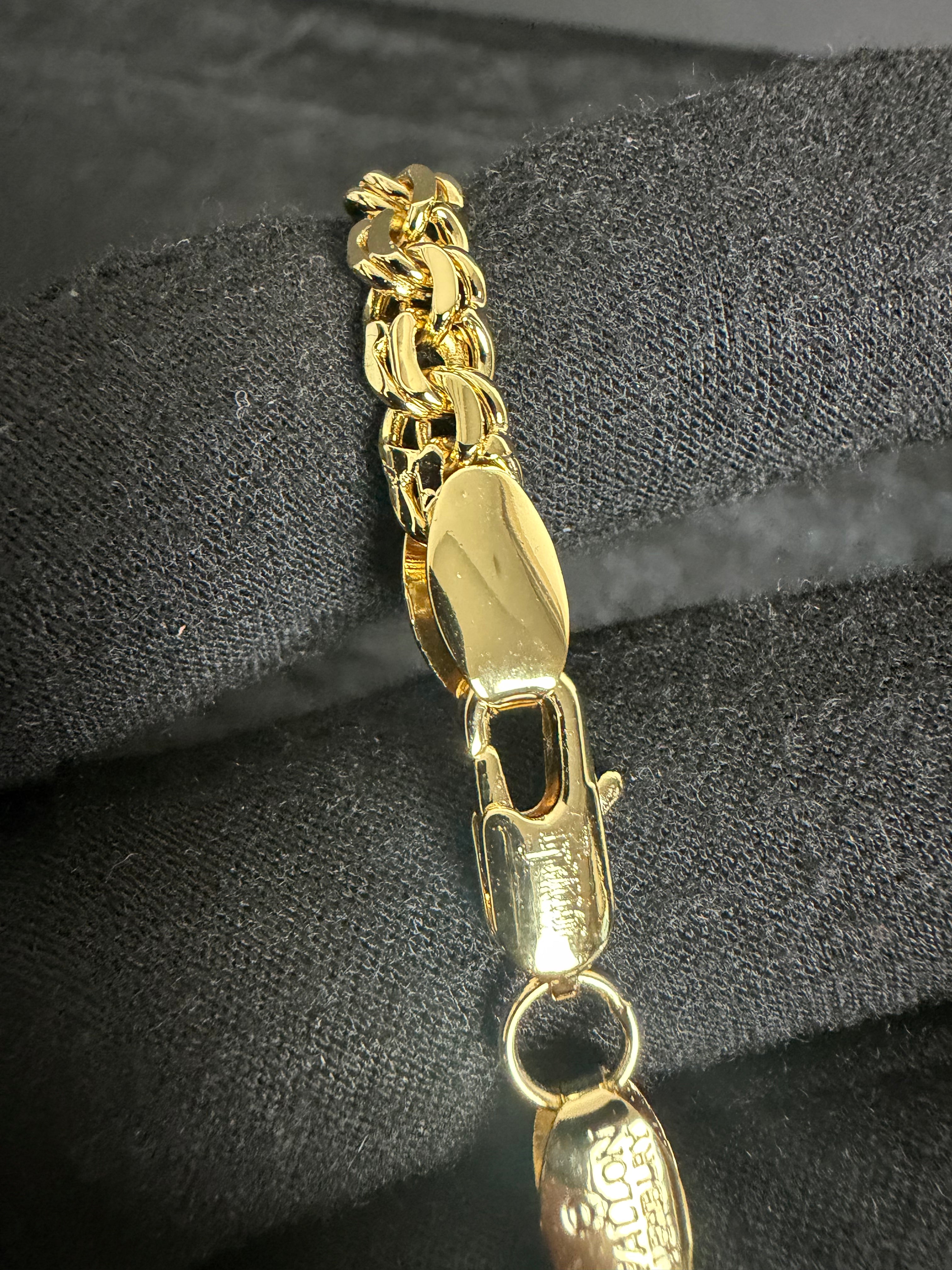 Chino Link Set — 6 mm; 22-inch chain + 7.5-inch bracelet; product photograph 3