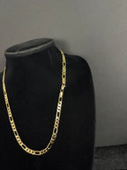 Figaro Chain — 6.2 mm · 14K Laminated Gold; 22 inches; product photograph 2