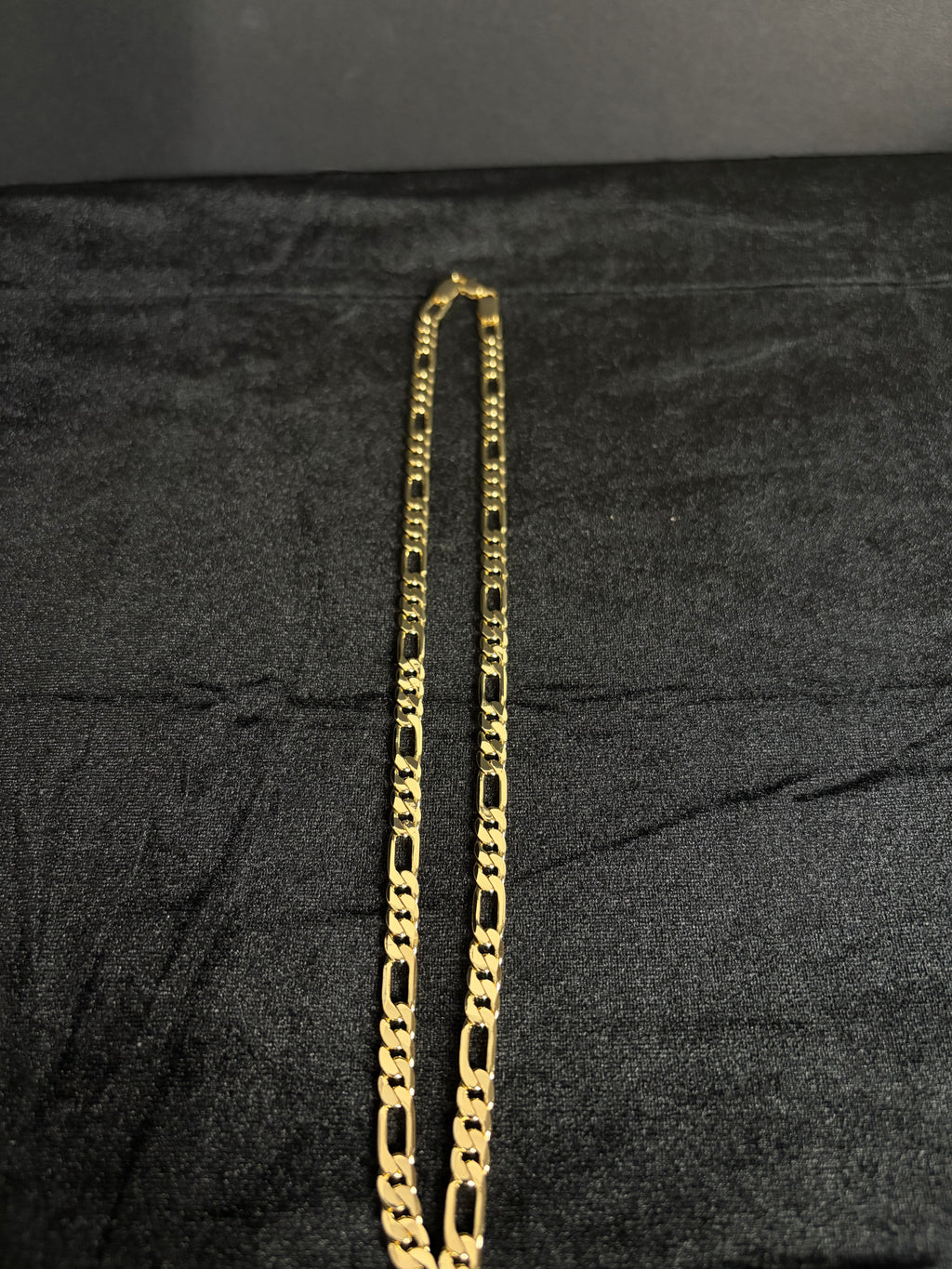 Figaro Chain — 6.2 mm · 14K Laminated Gold; 22 inches; product photograph 4