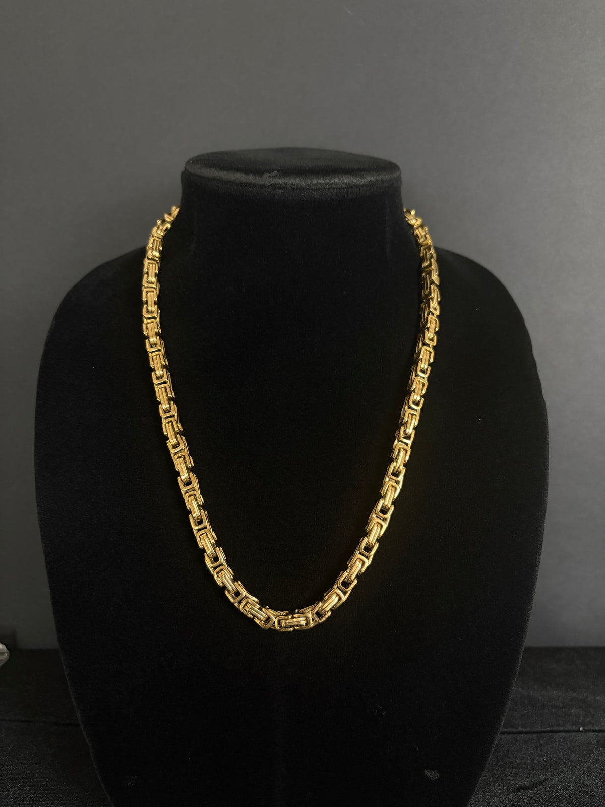 Greek Link Set — chain detail