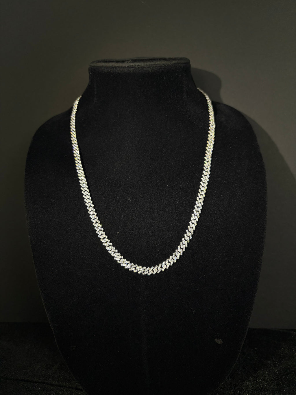 Iced Cuban Chain — 6 mm, 22 inches — main product view
