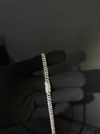 Iced Cuban Chain — 6 mm, 22 inches — design and fit detail