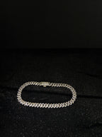 Iced Cuban Bracelet — 6 mm, 8 inches — main product view