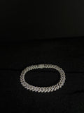 Iced Cuban Bracelet — 8 mm, 8 inches — main product view