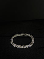 Iced Cuban Bracelet — 8 mm, 8 inches — main product view