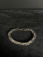 Greek Link bracelet, 6 mm in 316L stainless steel — main product view