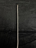Tennis Bracelet — 3 mm · Closed Box Clasp in stainless steel with cubic zirconia; 8 inches